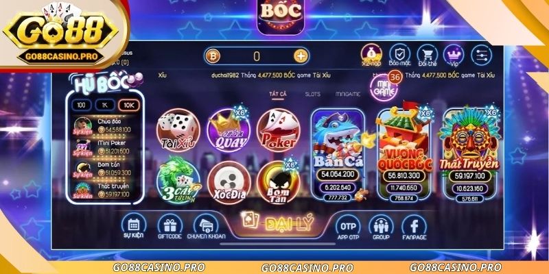 Nổ Hũ Club Go88 - Sân Chơi Nổ Hũ Sôi Động Hàng Đầu 2026